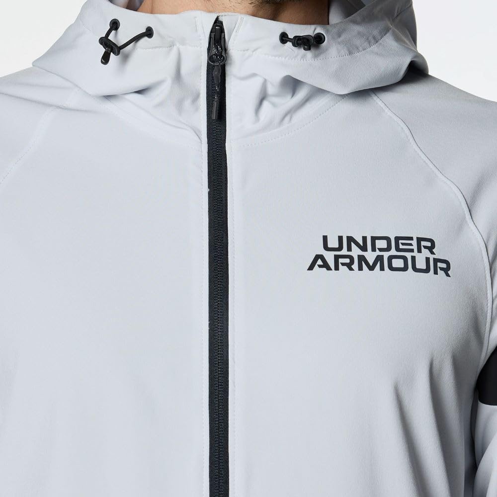 UA Wind Breaker Halo Gray Black MD [Under Armour]