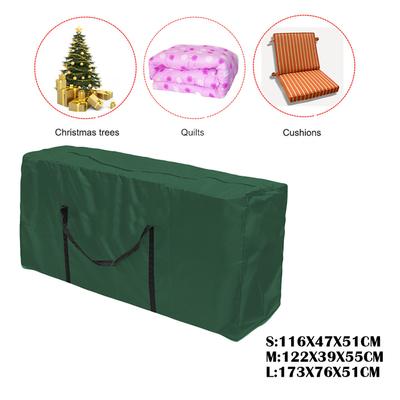 Bolsa de almacenamiento grande y ligera para muebles de jardín, almohadillas para asientos, con asa para Cristo
