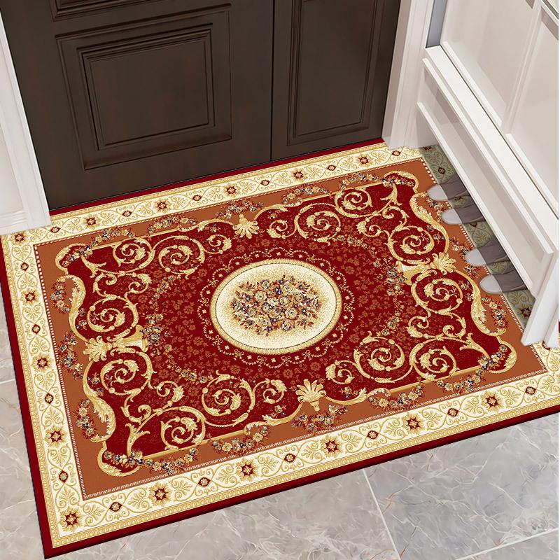 Entrance Door Mat Living Room Carpet Bedroom Bedside Carpet Retro Ethnic Style Hotel Homestay Carpet