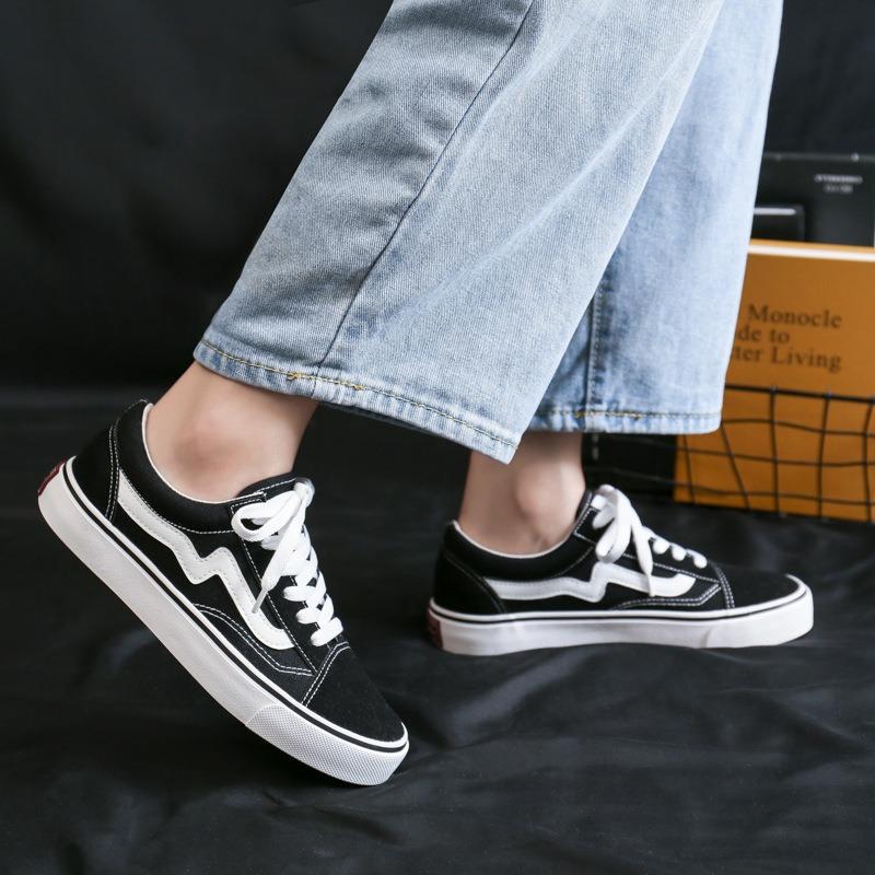 Low-top classic canvas shoes women's and men's couples' board shoes versatile student casual shoes