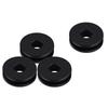 Qiilu Removable Windshield Bushing Grommets for Harley Road King Heritage Softail Set of 4