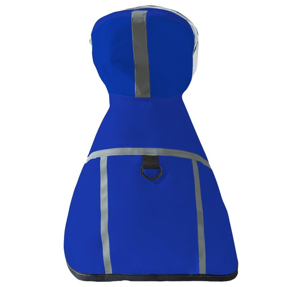 Hooded Dog Rain Poncho Windproof Waterproof Rain Jacket Soft Pet Raincoat  Medium Dogs
