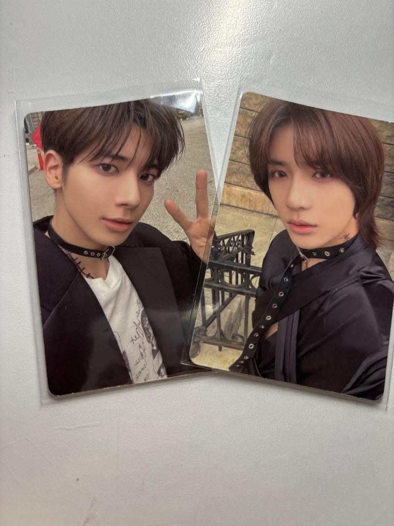 

[USED] beomgyu taehyung upz txt freefall trading card weverse