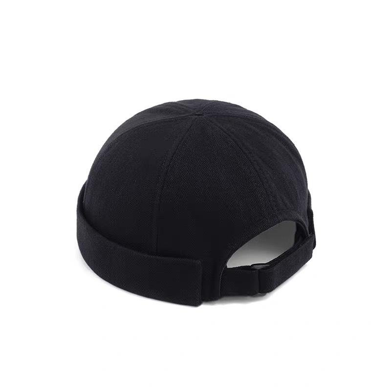 Chessboard hat plaid bucket hat sun protection trendy brand female hip hop street black and white folding sun hat