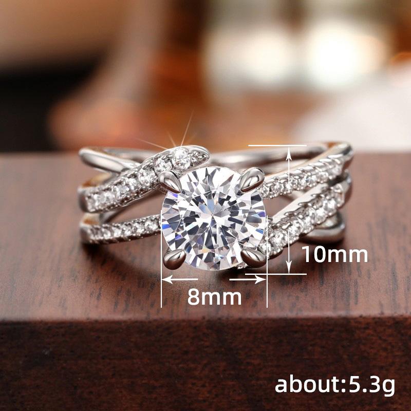 Fashion Ring, Heart On You, Cross Arm Ring, Fight Xixi