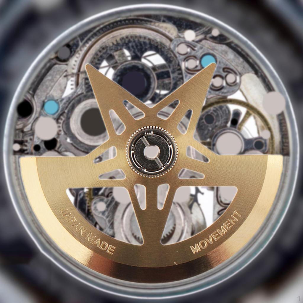 Watch Movement Rotor 1.1" Diameter Repairing Part Easy to Use Premium Automatic