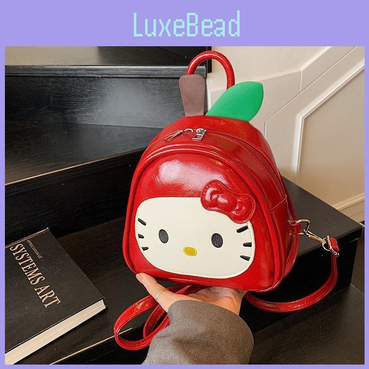 Sweet Red Adorable Design Mini Backpack For Kid Use Daily