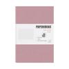 PAPERIDEAS A5 Softcover Table of and Page New Morandi Color Frozen Notebook, Lightweight, 180° Opening, Contents, Numbers, (Grid, Berry)