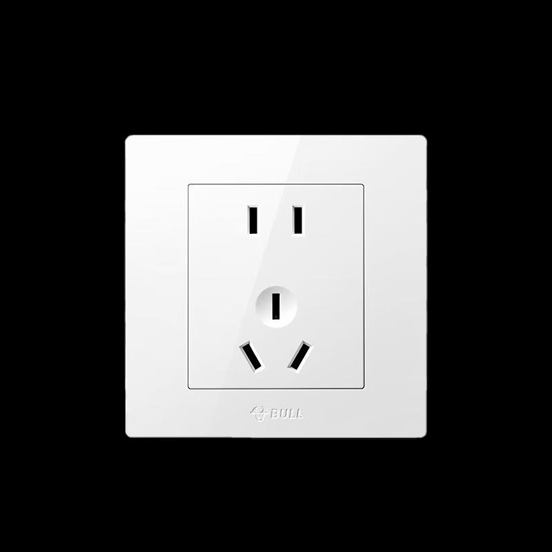 BULL G32 Series 86 Type 5-Hole Flush Mount Wall Socket
