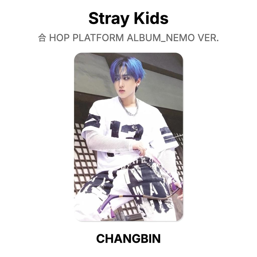 Stray Kids HOP PLATFORM ALBUM_NEMO VER. Official Photocard