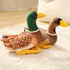 Simulation Duckling Doll Plush Toy Couple Duck Mandarin Duck Doll Children Accompanying Rag Doll Ornament Props