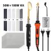Pro Plastic Repair Soldering Iron 220V/110V for Car Bumper & Damaged Plastic Temperature Adjustable Include PP/PE/ABS/PVC Solder
