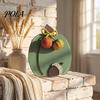 Fall Home Decorations Wooden Harvest Pumpkin Ornaments, Autumn Decorations, Decorative Tabletop Rustic Thanksgiving Decor Centerpiece for Festival