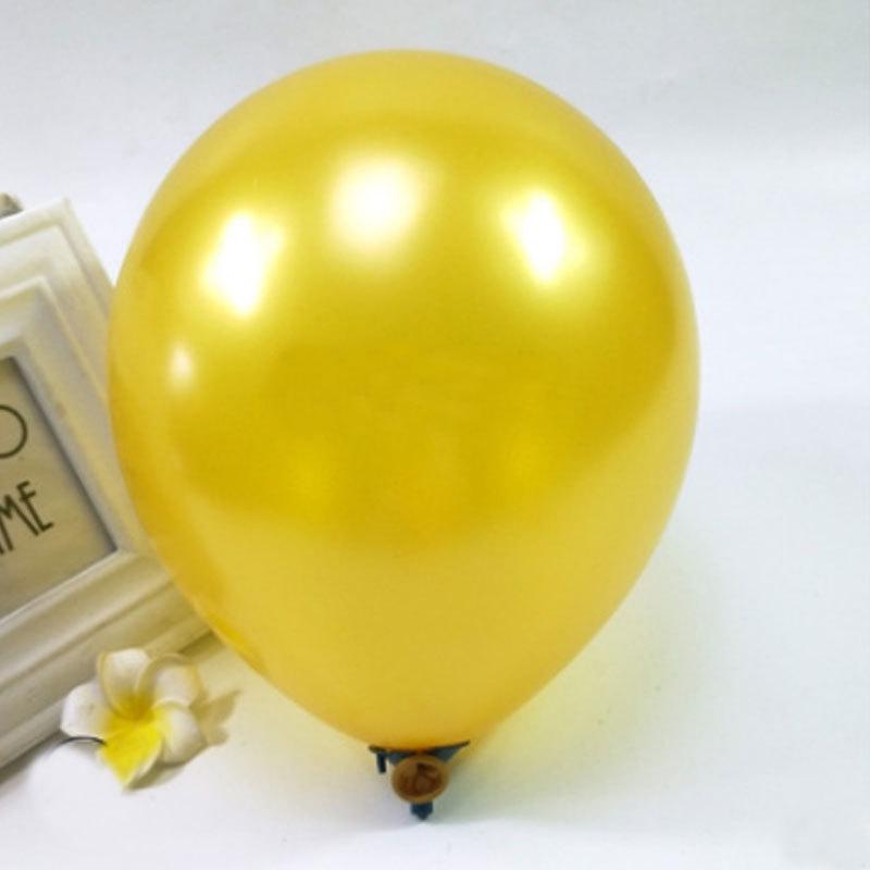 10-inch Wedding Celebration Matte Balloons - Pack of 1.8g Round Latex for Party Decorations & Arrangements.