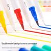 Washable Water-based Double-headed Watercolor Pens for Children - Soft-tip Markers and Brush Set