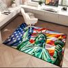 1pc Statue of Liberty, USA Carpet Rug for Living Room Bedroom Home Sofa Decoration,Kids Play Non-slip Floor Mat