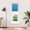 VidaXL Store Pleated Blue 55x200 Cm Fabric Width 54.4 Cm Polyester, Window Pleated Blind, Accordion Blind, Blind 4015202