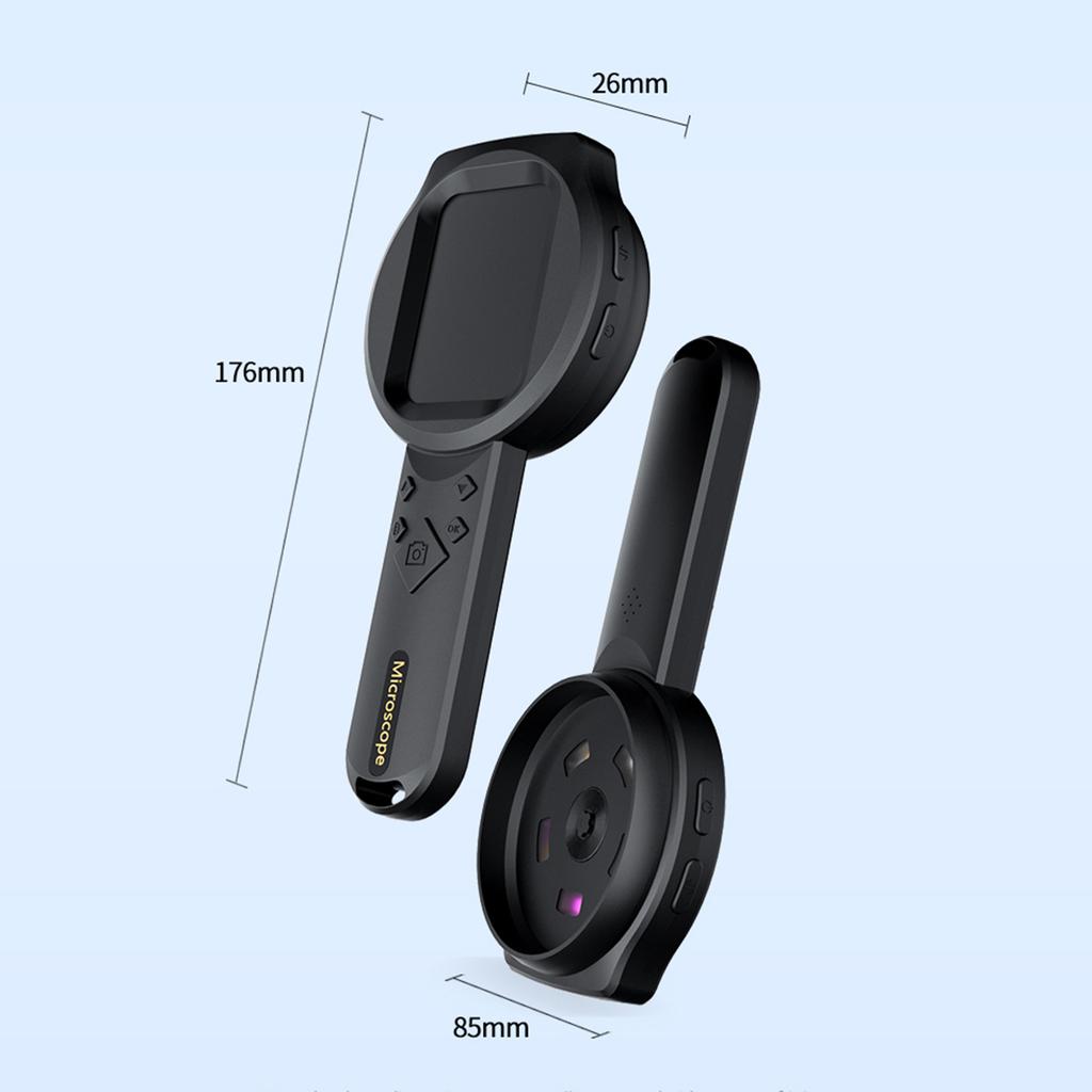 Microscope for Adults Kids 2.8 Inch IPS Screen Digital Microscope 1080P Handheld Coin Magnifier for Coin and Jewelry Collectors