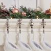 Stand Metal Multifunctional Sturdy Hanger Christmas Stocking Holders Stockings Clip Mantel Hooks