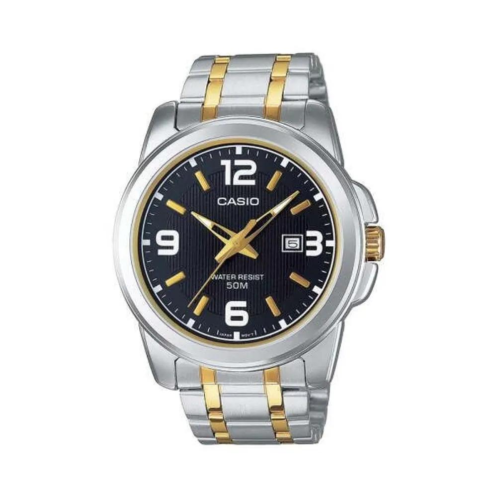 [Cio] MTP-1314SG-1A Entiser Analog Two-Tone Men s Metal Watch