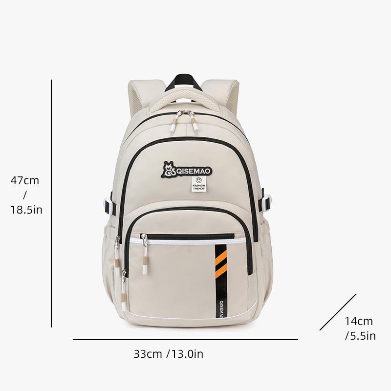 Brand Junior High School Girls' Schoolbags, High-Looking Niche Korean-Style Backpacks, Larcapacity High School Girls' Schoolbags