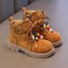 Children's Boy's Girl's Western Style Winter New Breathable Non-Slip Comfortable Low-Heel Flat-Heel Boots