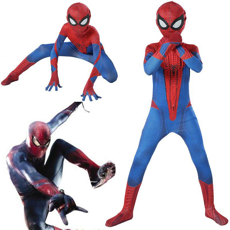 The Amazing Spider-man Peter Parker Costume Zentai Suit For Halloween Party