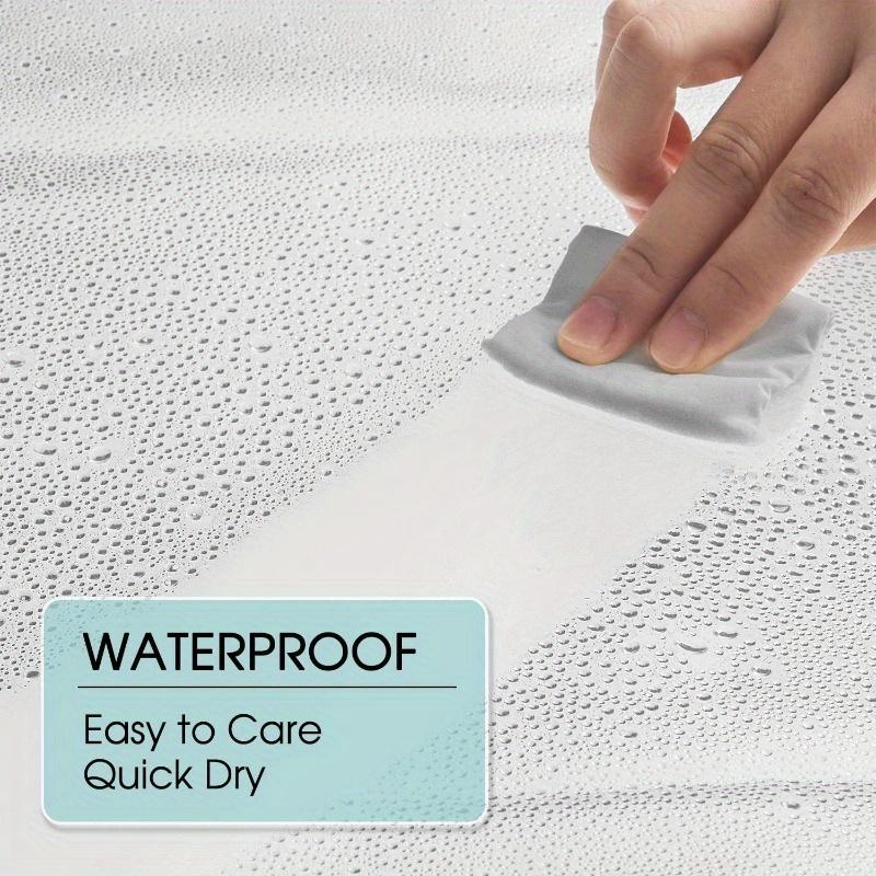 Transparent Shower Curtain Liner, Lightweight, Waterproof Shower Curtain for Bathrooms