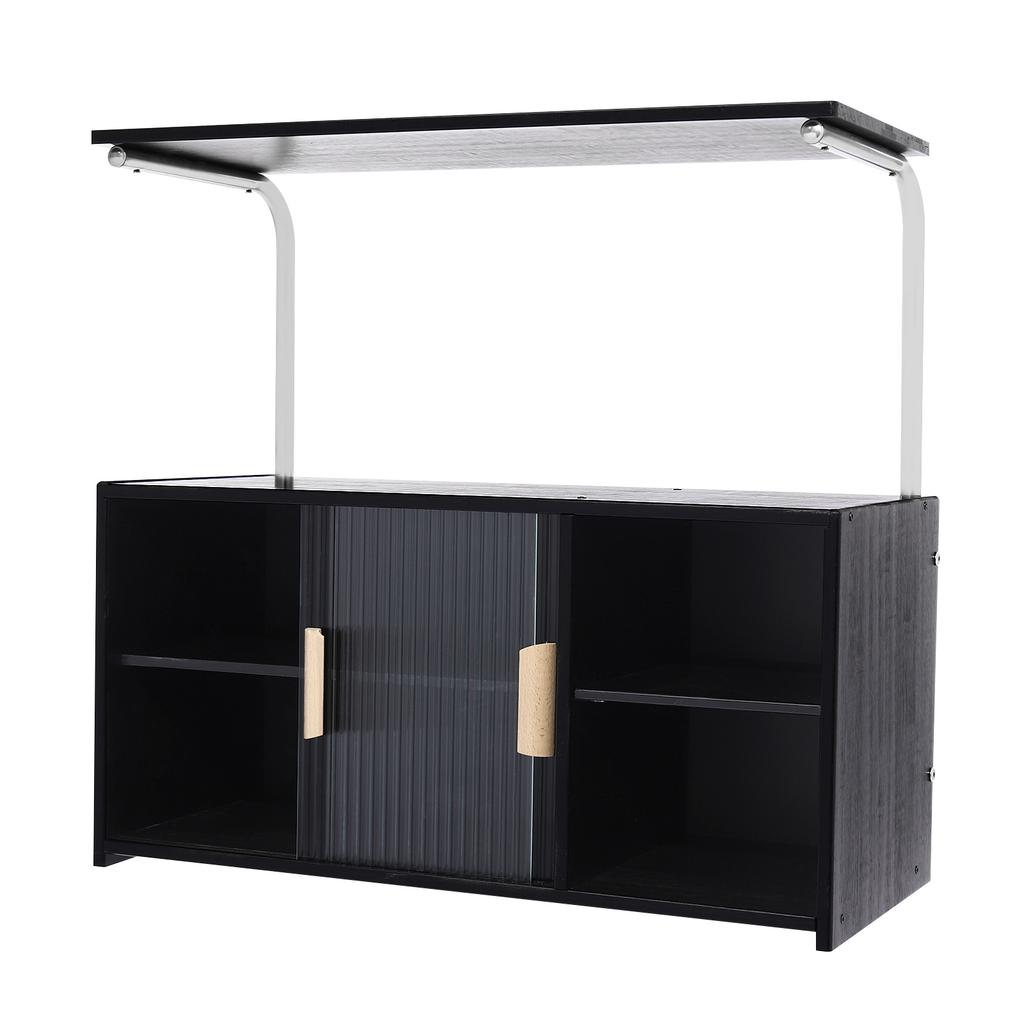 Storage Cabinet, Kitchen Storage Cabinet, Storage Cabinet with Partition, Multi-tier Storage Organizer for Kitchens, Dining Room