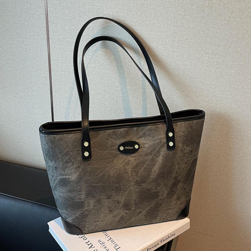 Large-capacity Bag Women's Autumn and Winter Versatile New Casual Texture Shoulder Bag Commuter Tote Bag