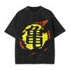 DragonBall Z Master Roshi Printed Tshirt Mens and Womens Washed Tshirt High Quality Vintage Cotton Tshirt YK Tops