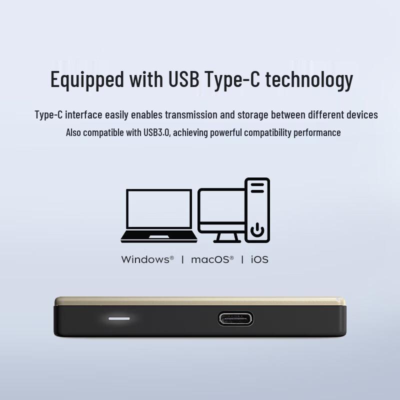 Western Digital Ultra Series 2.5-inch Type-C Portable External Hard Drive