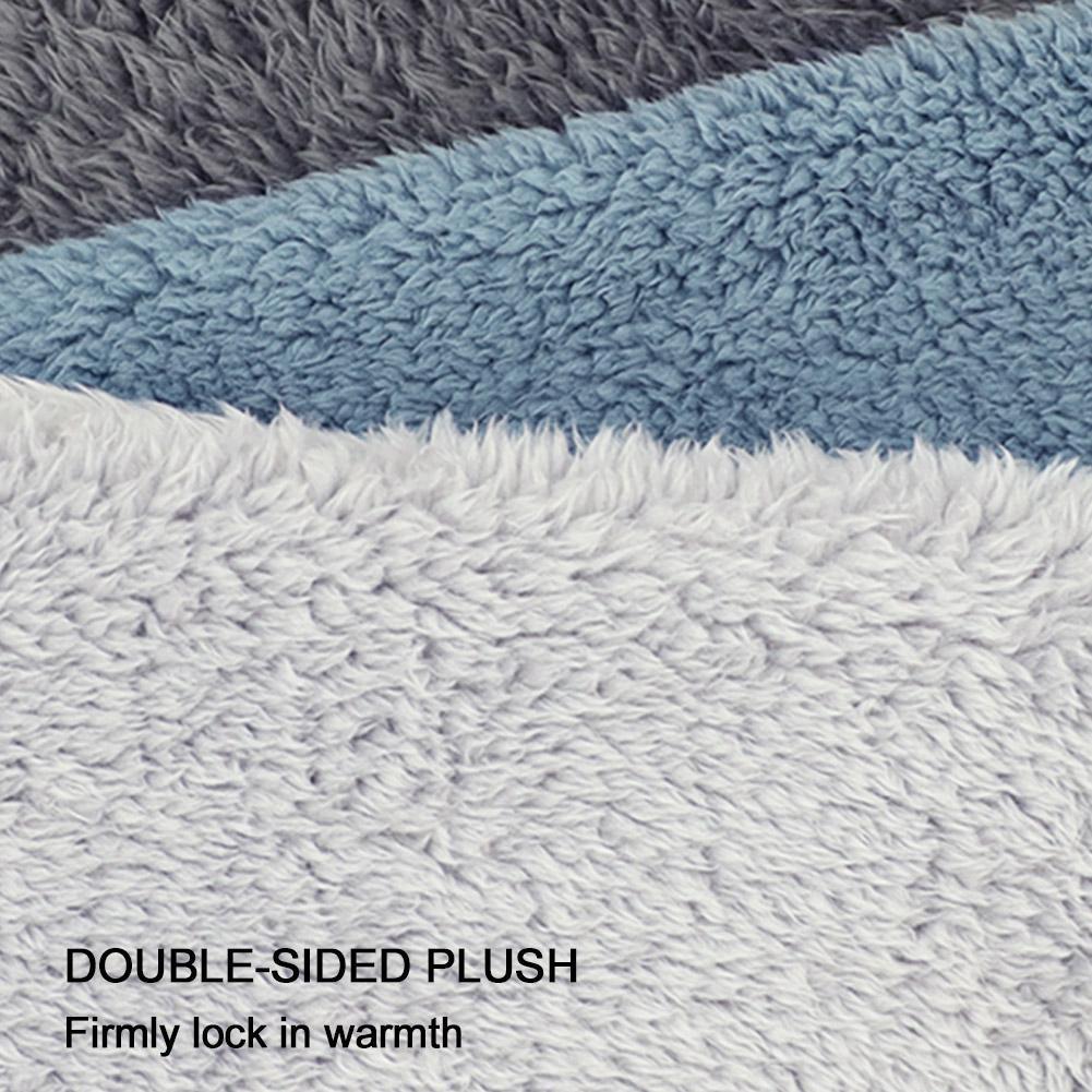 Women Thigh High Long Socks Stockings Fluffy Over the Knee Fleece Slipper Socks