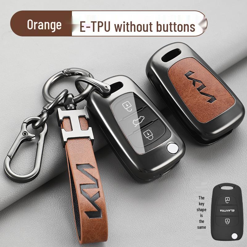 Kia Key Bag for K3 K4 K5, KX3 KX5/7, Sportage, Sorento, Niro, Kaicheng - Unisex Shell Buckle