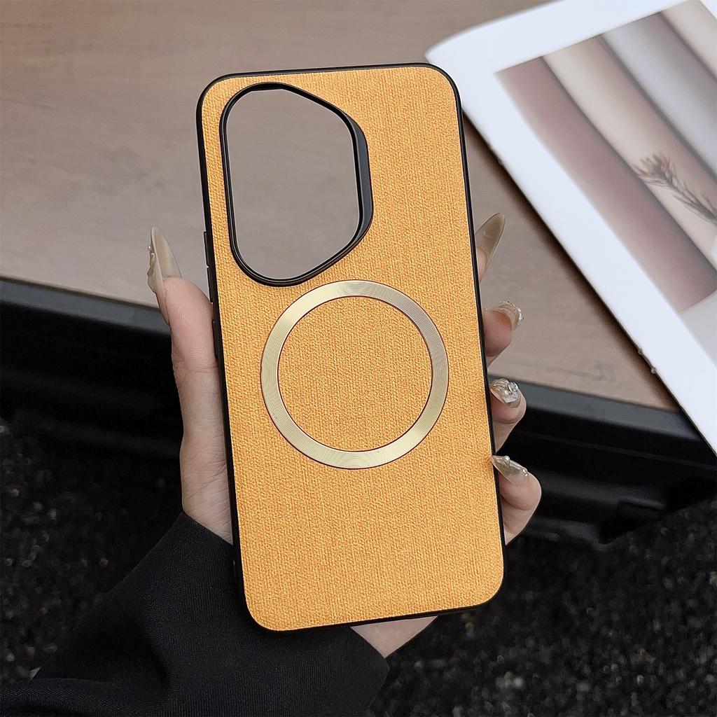 For Honor 400 Pro 5G (Global) Case Drop-Proof TPU+Cloth Back Phone Cover Compatible with MagSafe