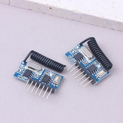 Rx480E 433Mhz Rf Receiver Learning Code Decoder Module 433 Mhz Wireless 4Ch Output For Remote Controls Encoding