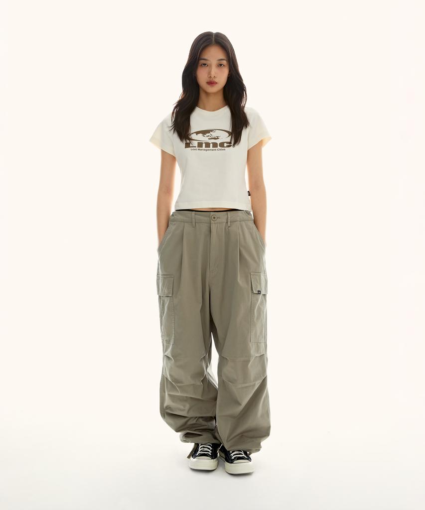 LMC Wide Cargo Pants Black