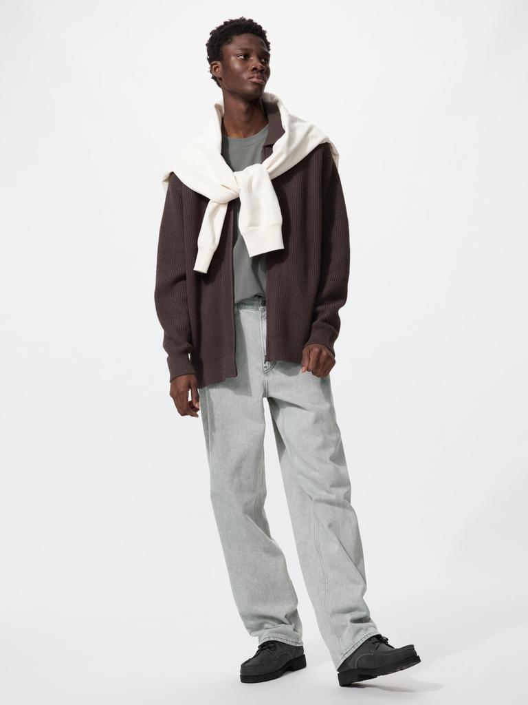 Uniqlo Japan Wide Straight Jeans Long