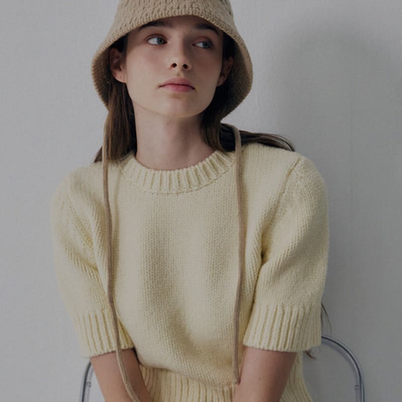 Marchen Miu Wool Bonnet Hat_4colot