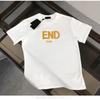 2024 Summer High Quality 100% Cotton English Letter Printed Top Breathable Sports Gym Men's Fashion Street Round Neck T-shirt