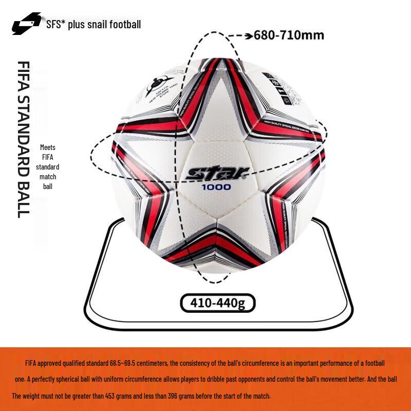 Star 1000 Competition Soccer Ball