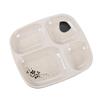 Square Four-Compartment Melamine Divided Plate