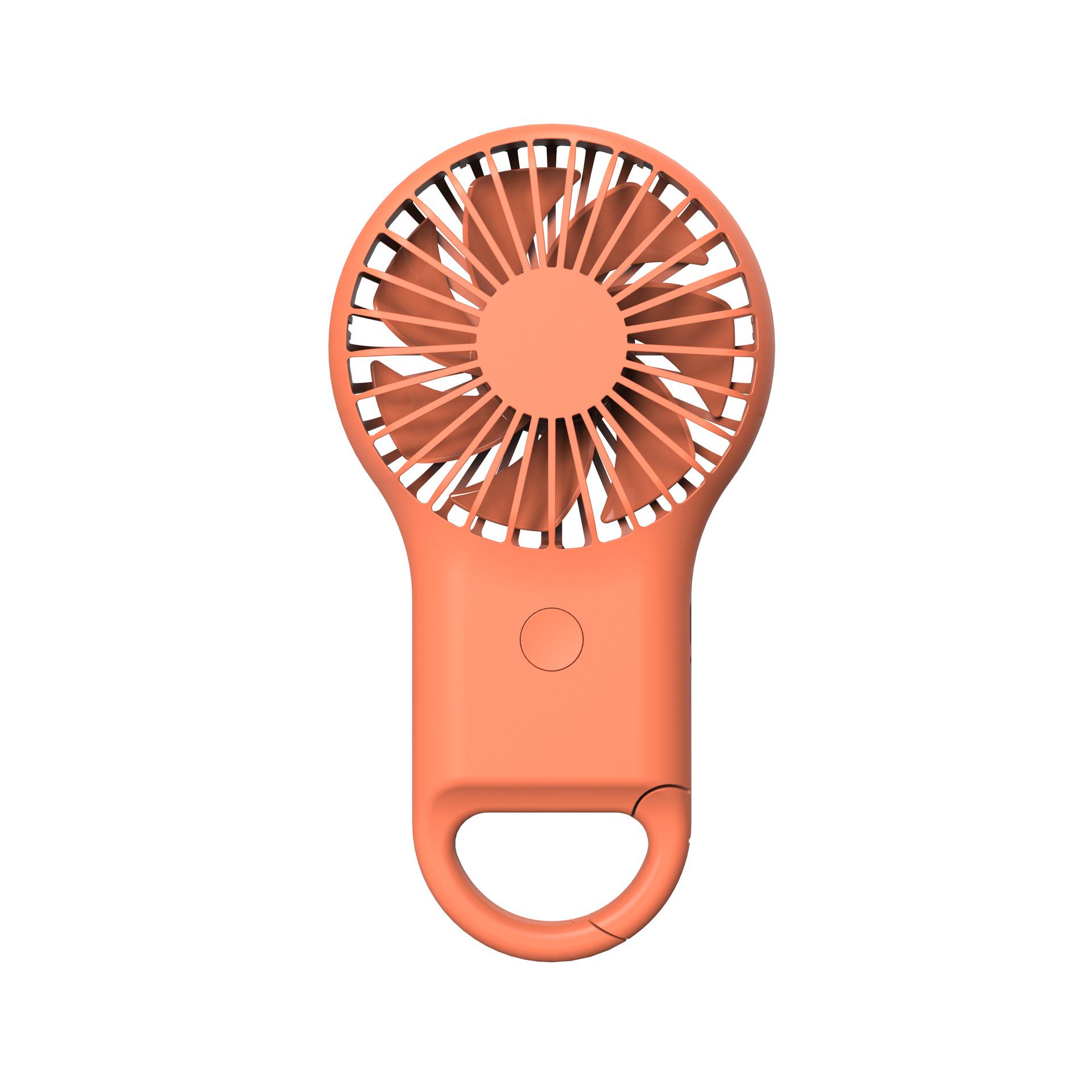 

New Le You Kou handheld mini fan, silent high wind USB charging, outdoor hiking, creative gift for graduation season