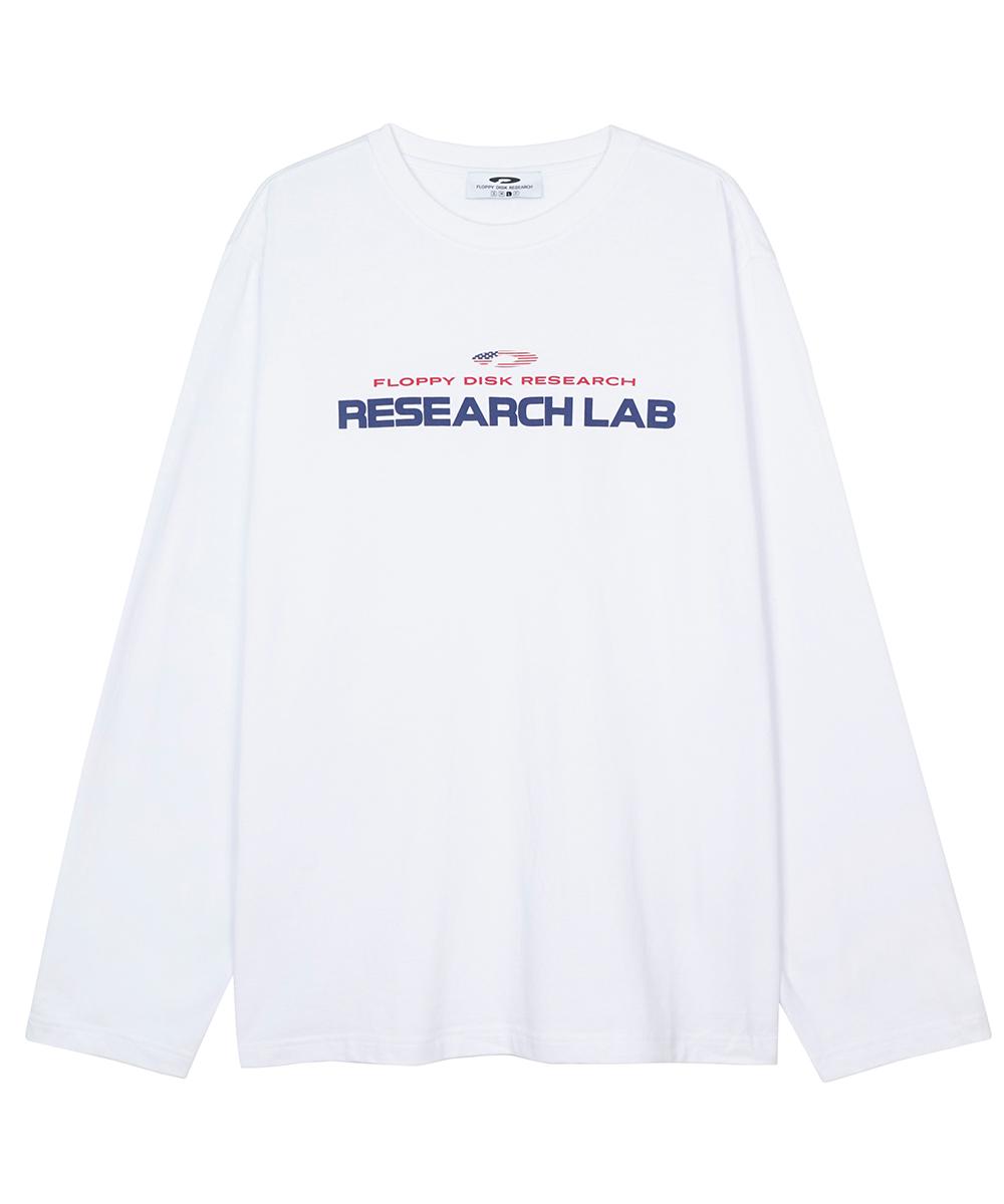 Fdr Usa Research Lab Logo Long Sleeve White M