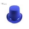 Black Magician Hats High Top Hat British Jazz Topper Male for Plays And Female Court Gentleman Flat Felt Performances Role Play Christmas Dressing