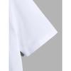 The Men'S T-Shirt , with a Large 'ALGERIA' Cityscape Poster On The Back, Street Style,Summer Casual Wear| Loose Fit