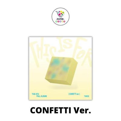 CONFETTI Ver TWICE 4TH Full Album THIS IS FOR