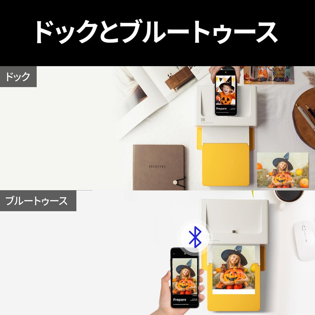 Kodak Dock Plus 4-Pass Instant Printer (10x15cm) + 10 Printer Units