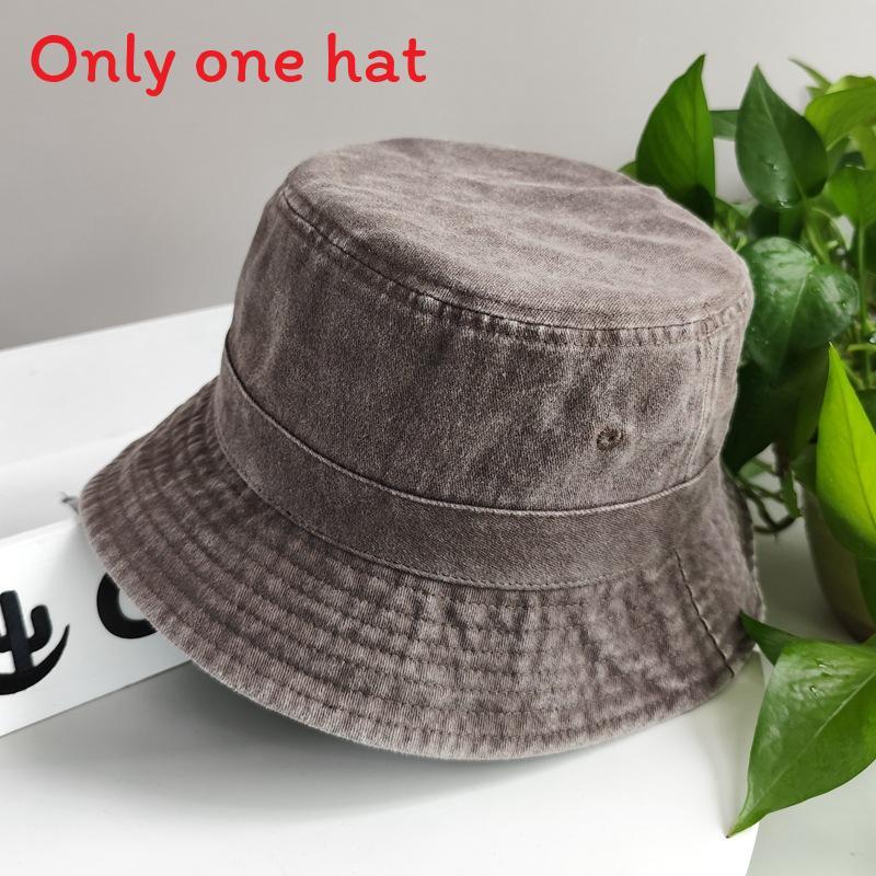 Fisherman Hat Summer Sun Protection Wide Brim Canvas Casual For Men Women