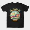 Men Black Print T-shirt Day Dreamer No-Cut Transfer Paper Print Cotton Tshirt